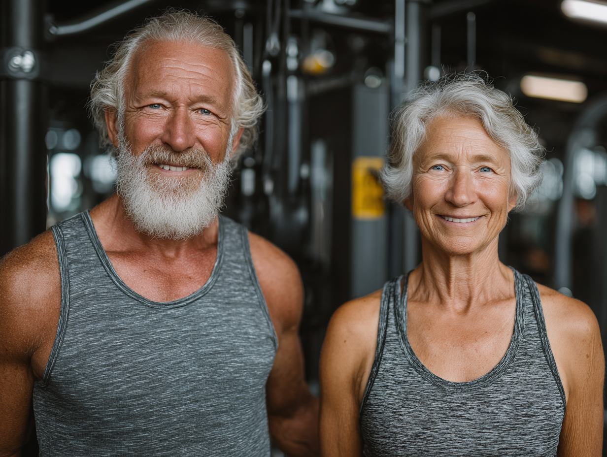 Старша жінка насолоджується прогулянкою у зеленому парку